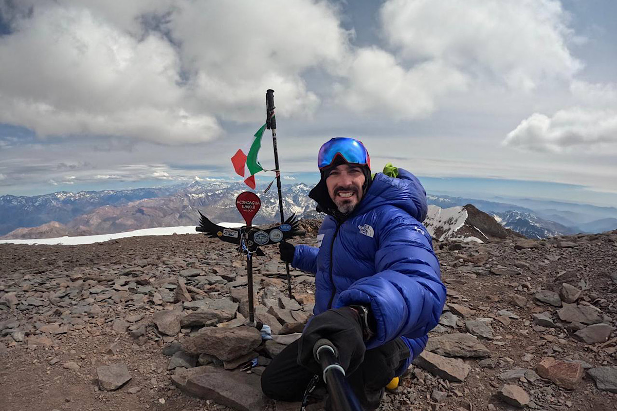 IL SORDO VENETO CIRINO DI BELLA CONQUISTA L’ACONCAGUA