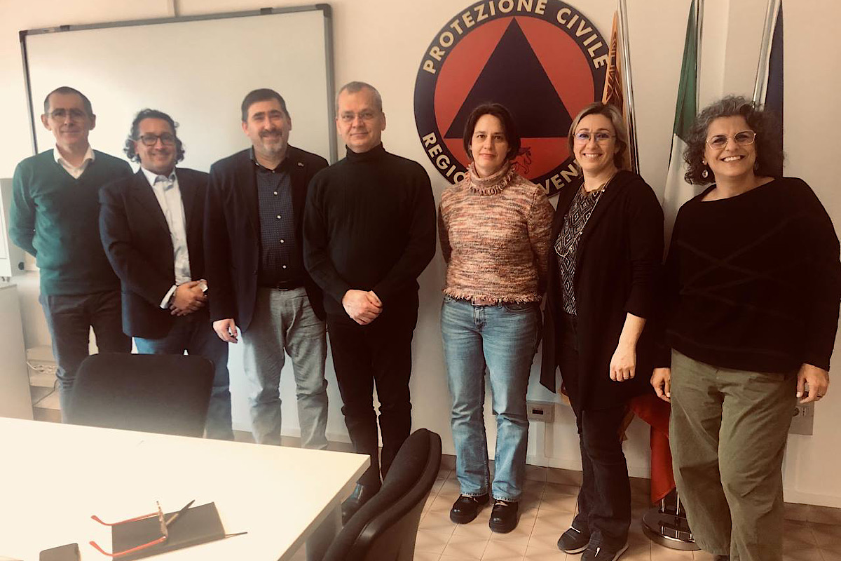 INCONTRO CON LA DIREZIONE REGIONALE PROTEZIONE CIVILE REGIONE VENETO