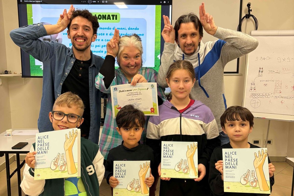 SECONDA TAPPA DELL’EVENTO “OCCHI E MANI PER SEGNARE” IIº A VERONA