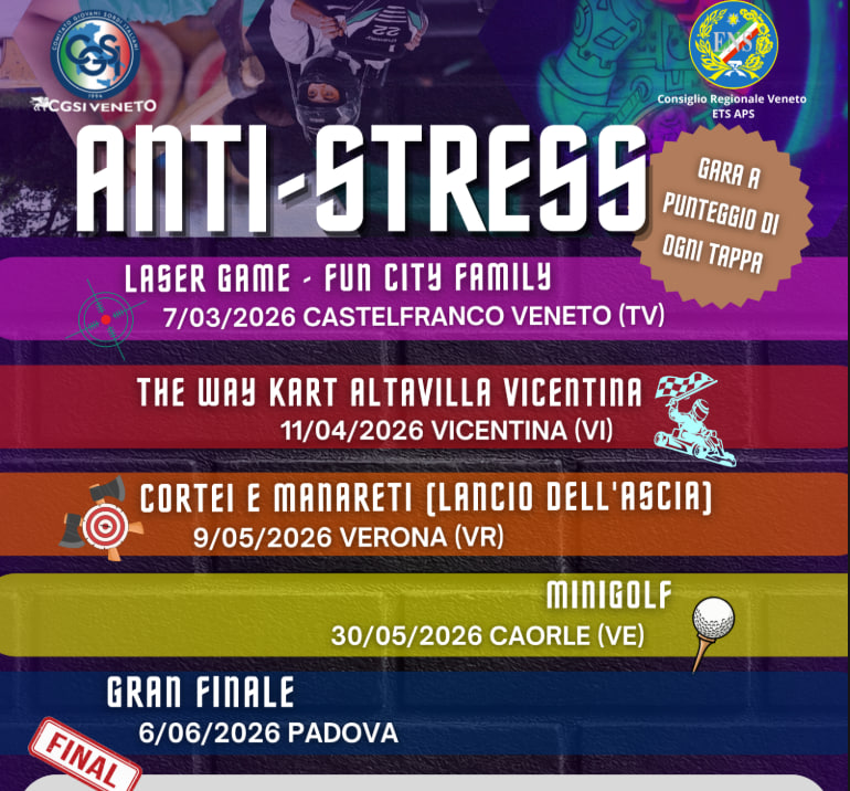 PACCHETTO “ANTI-STRESS”